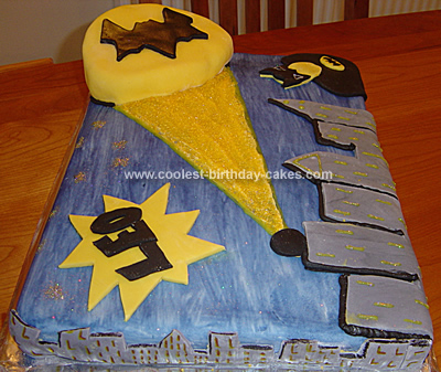 Batman Birthday Cakes on Batman Cake 21a
